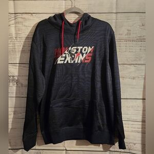 NWT Houston Texans NFL Navy Blue And Red Unisex Hoodie Size XL